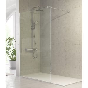 Panel fijo de ducha fresh plata brillo - 68.5/70 cm
