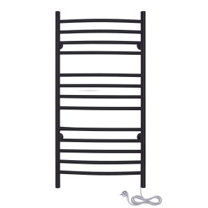 Calentador de toallas 13 barras 150w 102x46cm negro