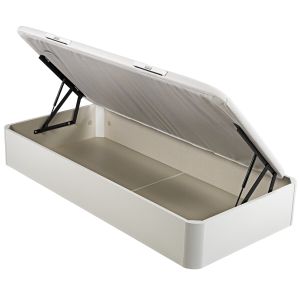 Canapé 135x190 pikolin naturbox lateral blanco montaje incluido