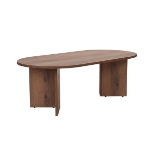 Mesa de centro de madera "sable" - 60 x 119 x 40 cm - nogal