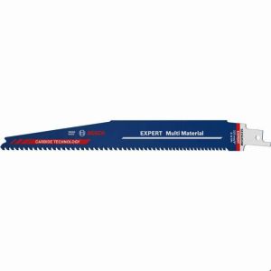 Hoja de sierra de sable de carburo Bosch expert 225 mm para madera y metal