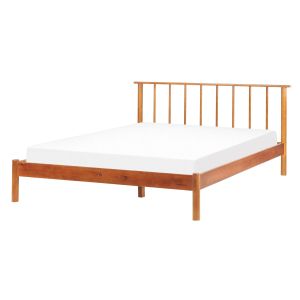 Cama madera de pino barret 140 x 200 cm marrón