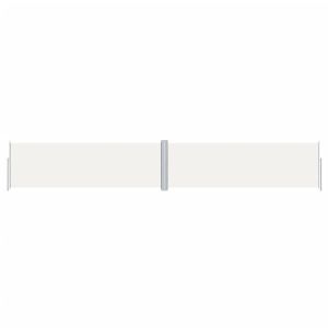 vidaXL toldo lateral retráctil crema 160x1000 cm