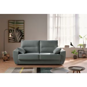 Sofa cama italiano monaco 3 plazas azul