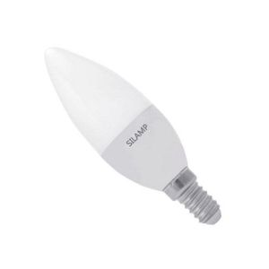 Bombilla LED e14 8w 220v c37 180° - blanco cálido 2300k - 3500k -