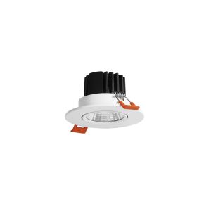 Forlight downlight ip23 base ø95mm LED 6,1w 3000k blanco 518lm