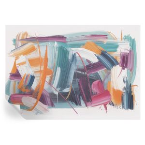 Papel pintado autoadhesivo golpes enérgicos 208x146 tulup
