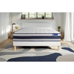 Pack colchón actimemo ergo 120x200cm + somier multiláminas, espuma viscoelá