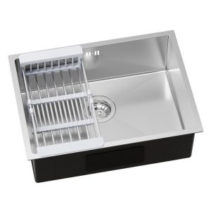 Fregadero de cocina - cecipa max - 60x44cm - acero inoxidable - 1 cubeta -