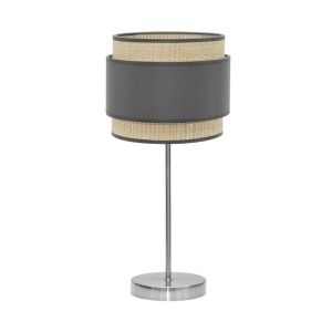 Kandy table lamp 1xe27 light wood
