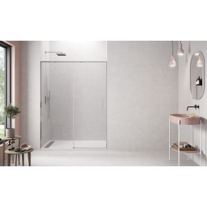 Mampara frontal twenty cromado 175-180 cm