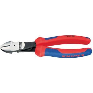 Alicate de corte lateral knipex - modelo 7402180 - alta reducción - 180 mm