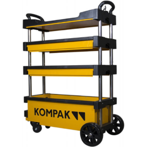 Carro para herramientas plegable con mesa de trabajo kt01 kompak