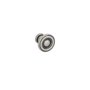 Pomo para muebles en zamac 25 mm de diam
