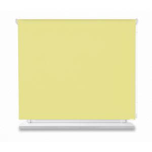 Estor enrollable opaco amarillo 110x250cm.