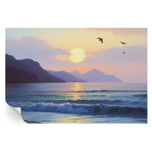 Murales autoadhesivos mar oeste 104x152 tulup