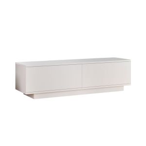 Mueble para la tele de madera <<fn1>> - 140 x 35 x 38 cm - blanco