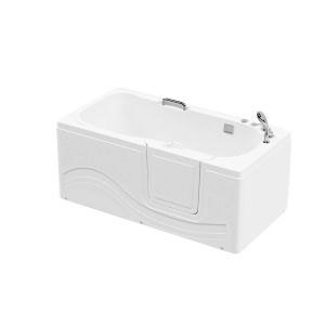 Bañera con puerta vital m hidromasaje 153x76 cm – derecha