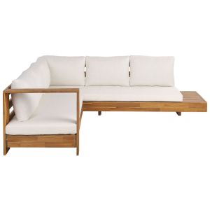 Conjunto de jardín blanco crema marettimo