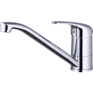 Grifo de fregadero cromado tilt
