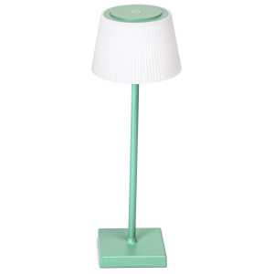 Aigostar lámpara de mesa inalámbrica recargable usb, 3 modos de color verde
