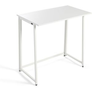 Dupi mesa de escritorio plegable utility 50 x 80 cm (blanco)