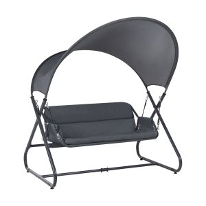Columpio solagna metal gris oscuro