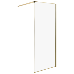 Mampara de ducha waspam 80 x 190 cm dorado