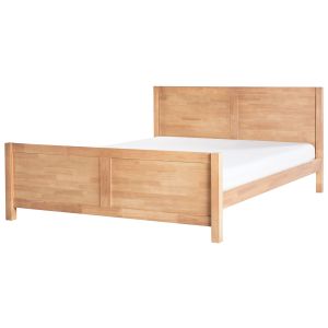 Cama madera champagnat 180 x 200 cm marrón claro