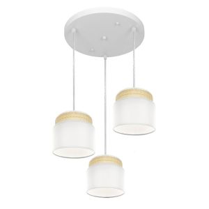 Kandy chandelier 3xe27 light wood