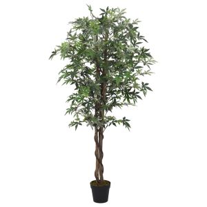 Arce artificial con 672 hojas verde 180 cm eerf6162