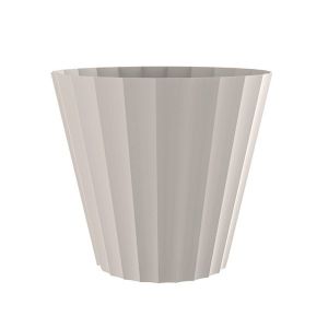 Maceta de inyección modelo doric color crudo ø32 x 29