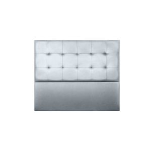 Cabecero aster polipiel plata 115