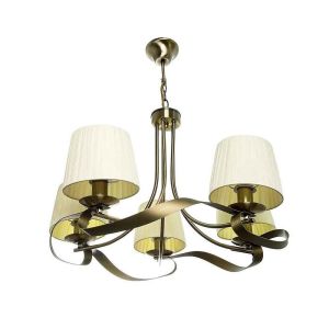 Baeza chandelier 5xe14 leather