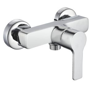 Kibath grifo de ducha monomando pin acabado cromo brillo fabricado en latón