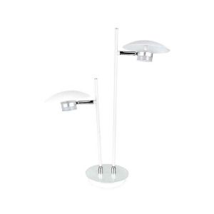 Ciudad del cabo table lamp 12w metal white