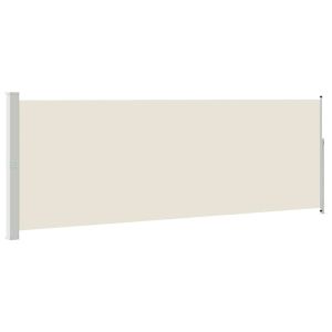 vidaXL toldo lateral retráctil 160x500 cm crema