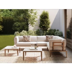 Conjunto de jardín beige oscuro rima iii