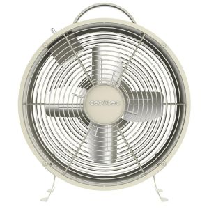 Cecotec ventilador de sobremesa energysilence 400 retrodesk beige. 25w