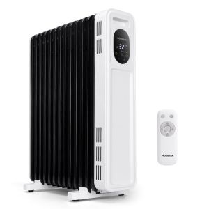 Radiador de aceite, 2500 w, 13 elementos，pantalla de control LED, Aigostar
