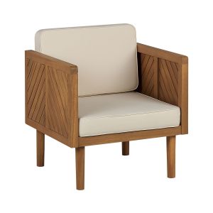 Sillón de jardín baratti madera de acacia marrón