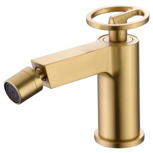 Imex - grifo monomando bidé oro serie olimpo
