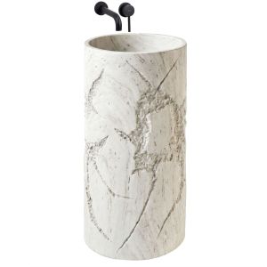Rea lavabo de pie revello, 46x46x85,5 cm