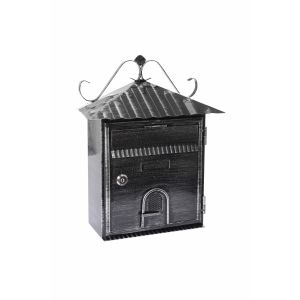 Arregui rustica d-2204 buzón exterior vintage metálico, rústico, decorativo