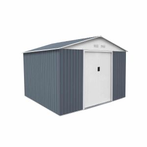 Caseta metálica gardiun bristol 7,74 m² exterior 241x321x205 cm acero galva
