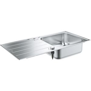 Fregadero - acero inoxidable - acero inoxidable - grohe