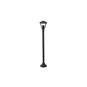 Dornela street light 1xe27 metal / crystal dark grey