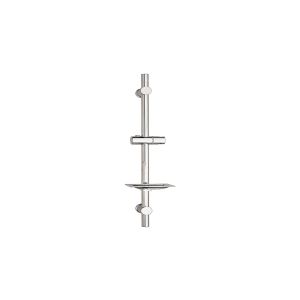Barra de ducha ajustable con estante bl-1001s  | cromo brillo