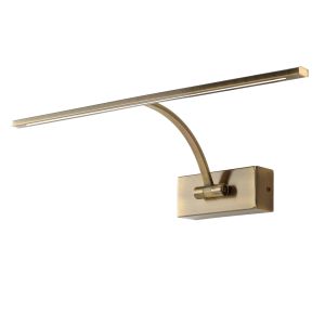 Aplique LED "dali" para cuadros, 8w, 2700k, bronce envejecido