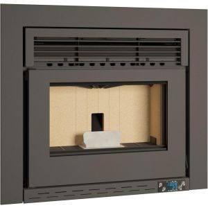 Insert de pellets canalizable modelo atlas 10 de 10,2 kw